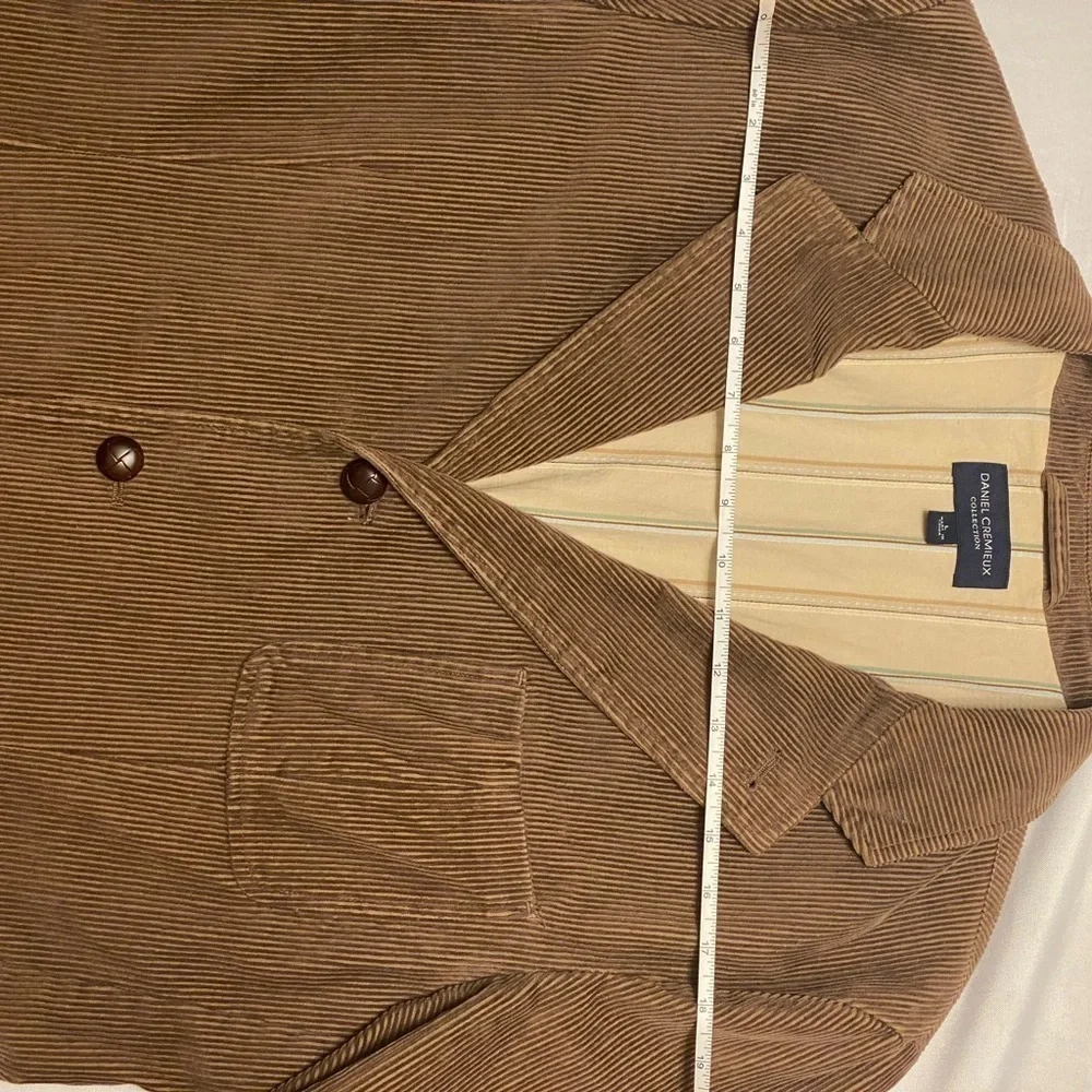 Daniel Cremieux Collection Corduroy Blazer Size L